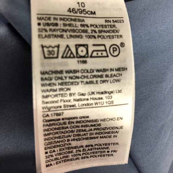 Banana Republic Off Shoulder Chambray Dress 10 - Picture 5 of 7